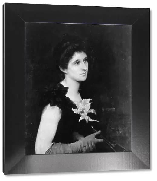 Portrait of Mrs. Charles L. Hutchinson, 1890. Creator: Jules Elie Delaunay