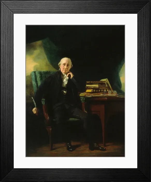 Framed Print : Adam Rolland of Gask II, 1800 / 10. Creator: Henry Raeburn Framed Print : Adam Rolland of Gask II, 1800 / 10. Creator: Henry Raeburn