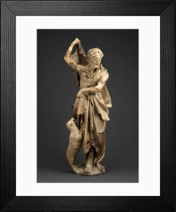 Framed Print : Saint John the Baptist, c. 1550. Creator: Unknown Framed Print : Saint John the Baptist, c. 1550. Creator: Unknown