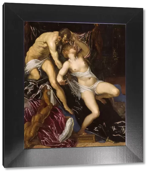Tarquin and Lucretia, c. 1578  /  80. Creator: Jacopo Tintoretto