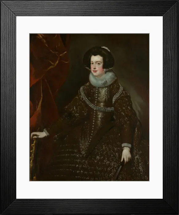 Framed Print : Isabella of Bourbon, Wife of Philip IV of Spain, c. 1632 Framed Print : Isabella of Bourbon, Wife of Philip IV of Spain, c. 1632