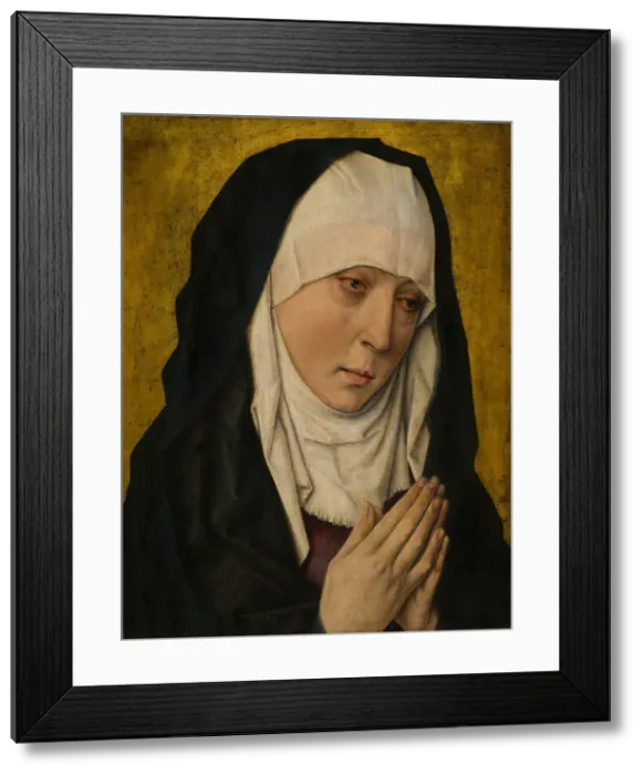 Framed Print : Mater Dolorosa (Sorrowing Virgin), 1480 / 1500. Creators: Dieric Bouts the Younger Framed Print : Mater Dolorosa (Sorrowing Virgin), 1480 / 1500. Creators: Dieric Bouts the Younger