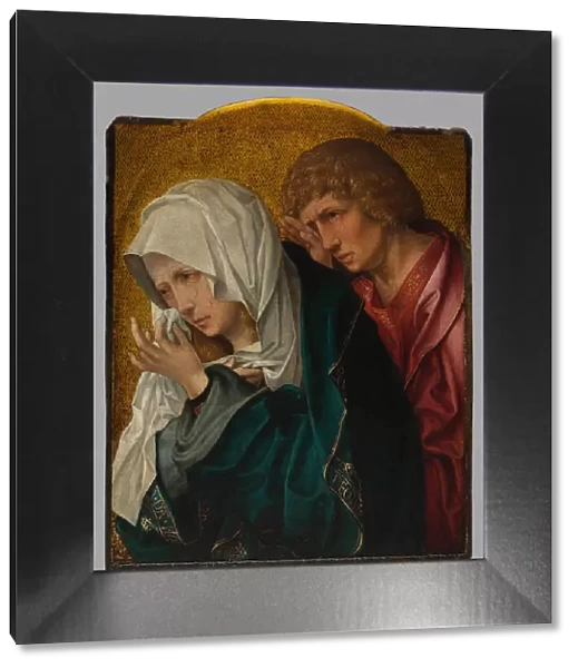 The Virgin and Saint John the Evangelist, c. 1520. Creators: Workshop of Jacob Cornelisz