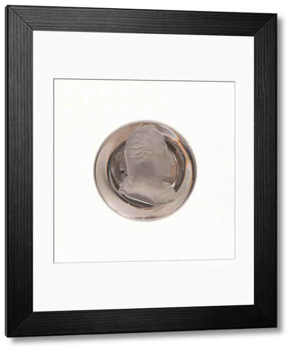 Framed Print : Paperweight, United States, c. 1846-55. Creator: Unknown Framed Print : Paperweight, United States, c. 1846-55. Creator: Unknown