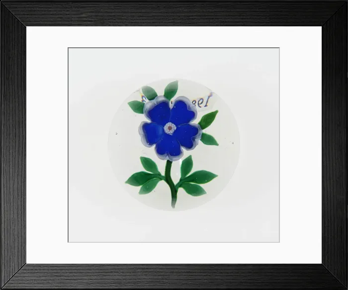 Framed Print : Paperweight, Baccarat, c. 1845-60. Creator: Baccarat Glasshouse Framed Print : Paperweight, Baccarat, c. 1845-60. Creator: Baccarat Glasshouse