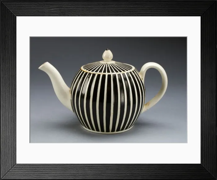 Framed Print : Teapot, Leeds, c. 1780. Creator: Unknown Framed Print : Teapot, Leeds, c. 1780. Creator: Unknown