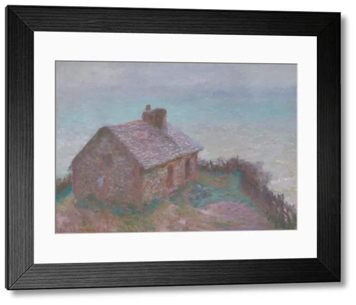 Framed Print : The Customs House at Varengeville, 1897. Creator: Claude Monet Framed Print : The Customs House at Varengeville, 1897. Creator: Claude Monet