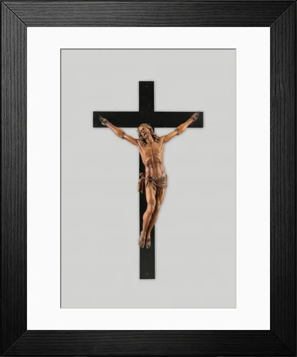 Framed Print : Christ on the Cross, c. 1650. Creator: Unknown Framed Print : Christ on the Cross, c. 1650. Creator: Unknown