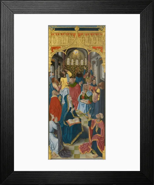 Framed Print : Panels from the High Altar of the Charterhouse of Saint-Honoré Framed Print : Panels from the High Altar of the Charterhouse of Saint-Honoré