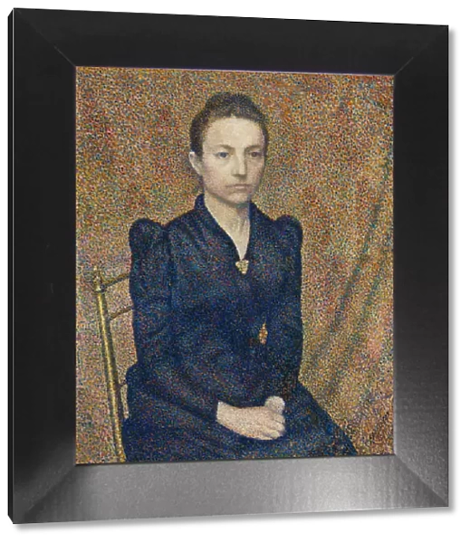 Portrait of the Artists Sister, 1891. Creator: Georges Lemmen