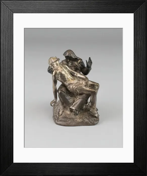 Framed Print : Pieta, 1700 / 25. Creator: Unknown Framed Print : Pieta, 1700 / 25. Creator: Unknown