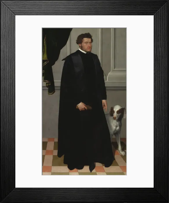 Framed Print : Gian Lodovico Madruzzo, 1551 / 52. Creator: Giovanni Battista Moroni Framed Print : Gian Lodovico Madruzzo, 1551 / 52. Creator: Giovanni Battista Moroni