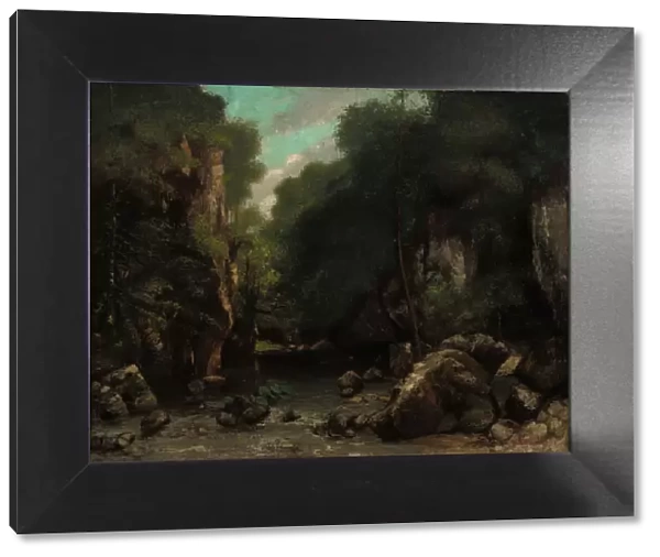 The Valley of Les Puits-Noir, 1868. Creator: Gustave Courbet
