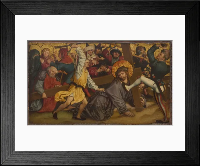 Framed Print : Christ Carrying the Cross, 1500 / 15. Creator: Hans Maler Framed Print : Christ Carrying the Cross, 1500 / 15. Creator: Hans Maler