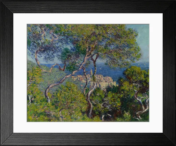 Framed Print : Bordighera, 1884. Creator: Claude Monet Framed Print : Bordighera, 1884. Creator: Claude Monet