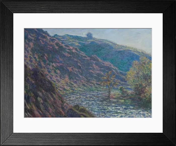 Framed Print : The Petite Creuse River, 1889. Creator: Claude Monet Framed Print : The Petite Creuse River, 1889. Creator: Claude Monet