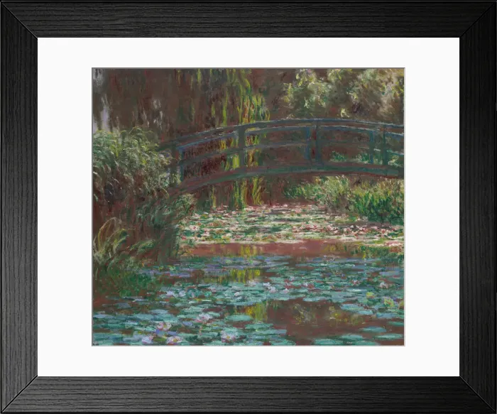 Framed Print : Water Lily Pond, 1900. Creator: Claude Monet Framed Print : Water Lily Pond, 1900. Creator: Claude Monet
