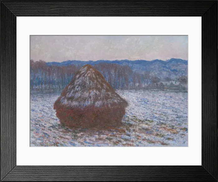 Framed Print : Stack of Wheat, 1890 / 91. Creator: Claude Monet Framed Print : Stack of Wheat, 1890 / 91. Creator: Claude Monet