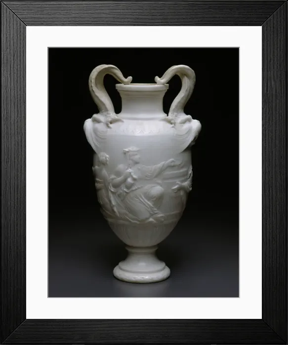 Framed Print : Vase, 1766. Creator: Claude Michel Framed Print : Vase, 1766. Creator: Claude Michel