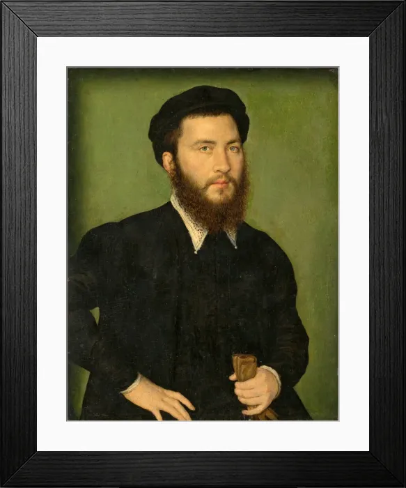 Framed Print : Portrait of a Man, 1550 / 60. Creator: Corneille de Lyon Framed Print : Portrait of a Man, 1550 / 60. Creator: Corneille de Lyon