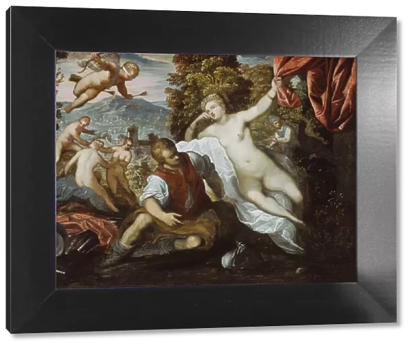 Venus and Mars with Cupid and the Three Graces in a Landscape, 1590  /  95