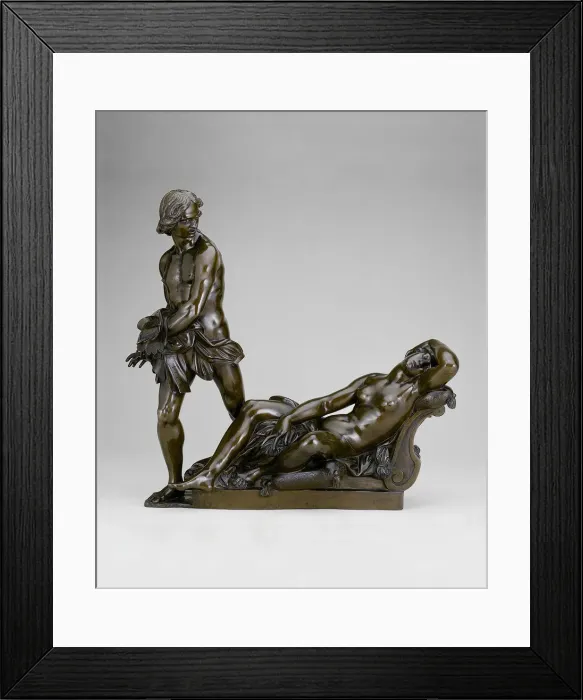 Framed Print : Bireno and Olimpia, 1640 / 50. Creator: Ferdinando Tacca Framed Print : Bireno and Olimpia, 1640 / 50. Creator: Ferdinando Tacca