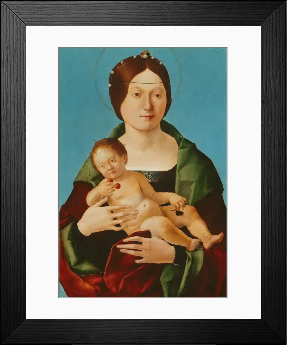 Framed Print : Virgin and Child, 1490 / 96. Creator: Ercole de Roberti Framed Print : Virgin and Child, 1490 / 96. Creator: Ercole de Roberti