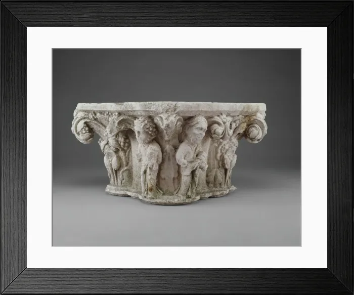 Framed Print : Capital, 1170 / 1200. Creator: Unknown Framed Print : Capital, 1170 / 1200. Creator: Unknown