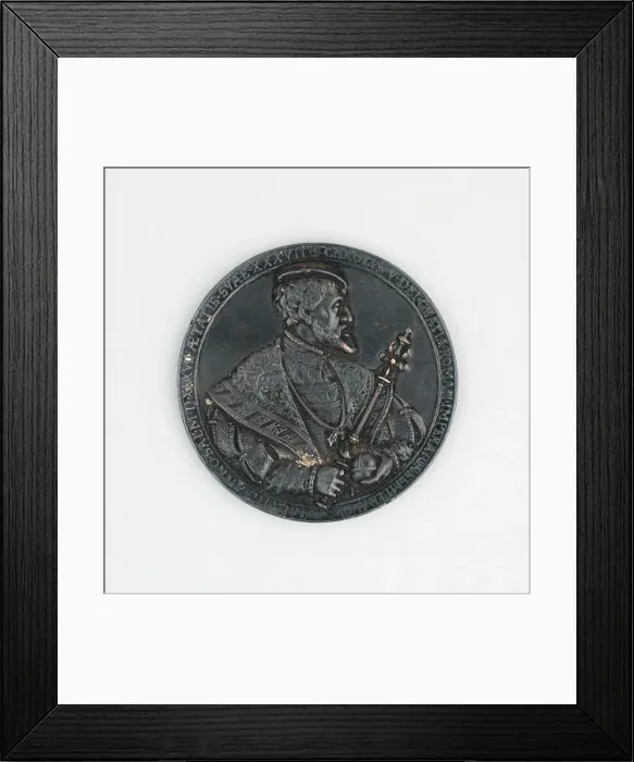 Framed Print : Medal, 18th century. Creator: Unknown Framed Print : Medal, 18th century. Creator: Unknown