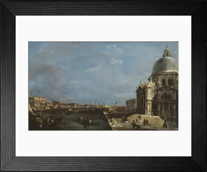 Framed Print : The Grand Canal, Venice, c. 1760. Creator: Francesco Guardi Framed Print : The Grand Canal, Venice, c. 1760. Creator: Francesco Guardi