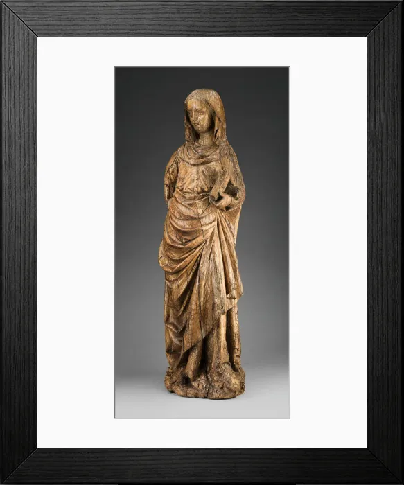Framed Print : Virgin of the Annunciation, 1275 / 1300. Creator: Unknown Framed Print : Virgin of the Annunciation, 1275 / 1300. Creator: Unknown
