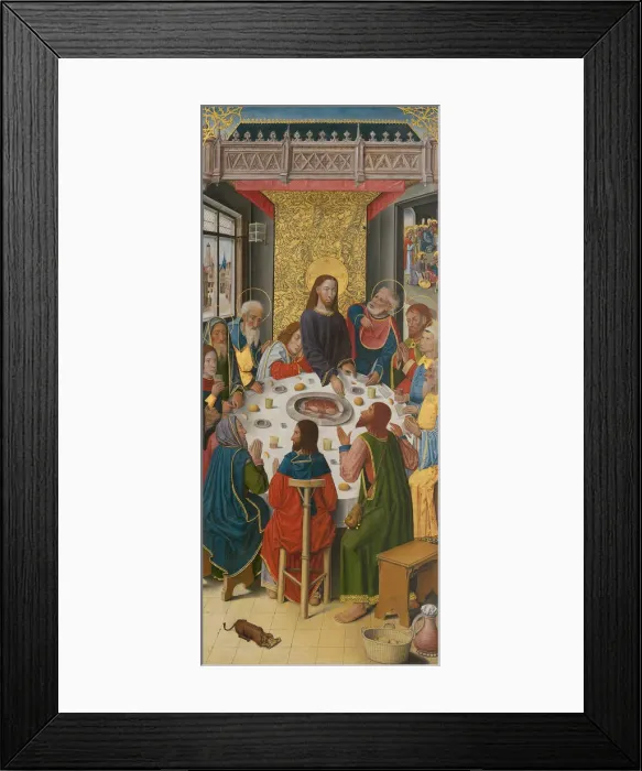 Framed Print : Panels from the High Altar of the Charterhouse of Saint-Honoré Framed Print : Panels from the High Altar of the Charterhouse of Saint-Honoré