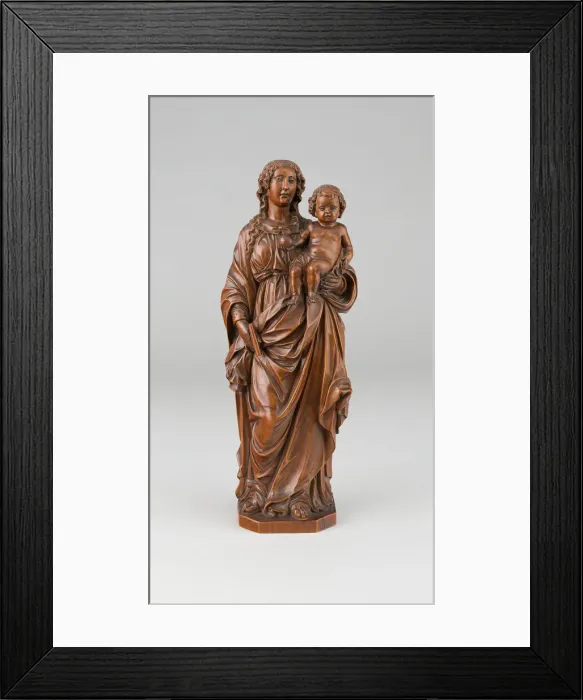 Framed Print : Virgin and Child, c. 1700. Creator: Unknown Framed Print : Virgin and Child, c. 1700. Creator: Unknown