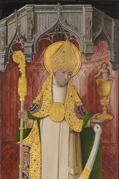 Altarpiece from Thuison-les-Abbeville: Saint Hugh of Lincoln, 1490  /  1500. Creator: Unknown