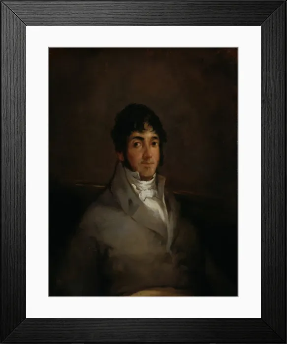 Framed Print : Portrait of Isidoro Maiquez, c. 1807. Creator: Francisco Goya Framed Print : Portrait of Isidoro Maiquez, c. 1807. Creator: Francisco Goya