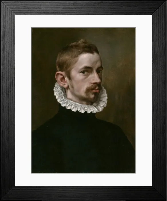 Framed Print : Portrait of a Man, c. 1575. Creator: Unknown Framed Print : Portrait of a Man, c. 1575. Creator: Unknown