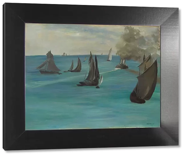 Sea View, Calm Weather (Vue de mer, temps calme), 1864. Creator: Edouard Manet