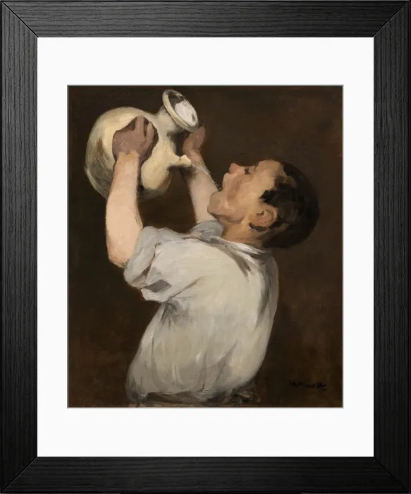 Framed Print : Boy with Pitcher (La Regalade), 1862 / 72. Creator: Edouard Manet Framed Print : Boy with Pitcher (La Regalade), 1862 / 72. Creator: Edouard Manet