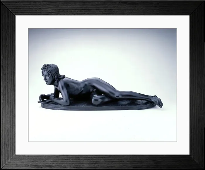 Framed Print : Hyacinth Awaiting His Turn to Throw the Discus, c. 1824 Framed Print : Hyacinth Awaiting His Turn to Throw the Discus, c. 1824