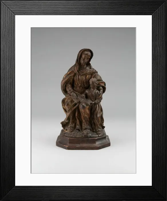 Framed Print : The Education of the Virgin, c. 1580. Creator: Unknown Framed Print : The Education of the Virgin, c. 1580. Creator: Unknown