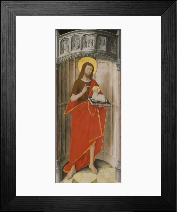 Framed Print : Panels from the High Altar of the Charterhouse of Saint-Honoré Framed Print : Panels from the High Altar of the Charterhouse of Saint-Honoré