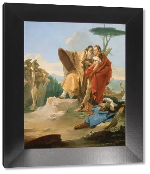 Rinaldo and the Magus of Ascalon, 1742  /  45. Creator: Giovanni Battista Tiepolo