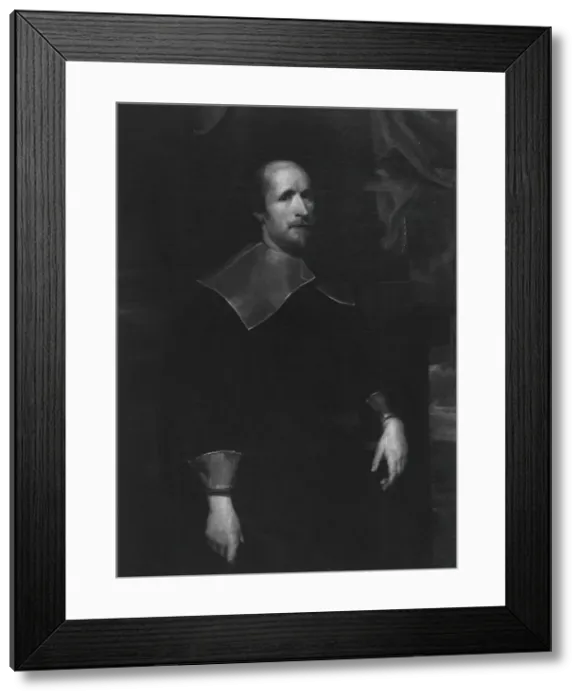Framed Print : Portrait of a Man, 1625 / 30. Creator: Follower of Anthony van Dyck Framed Print : Portrait of a Man, 1625 / 30. Creator: Follower of Anthony van Dyck