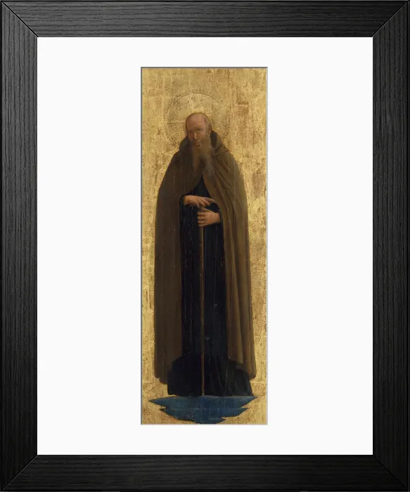 Framed Print : Saint Anthony Abbot, 1440 / 41. Creator: Fra Angelico Framed Print : Saint Anthony Abbot, 1440 / 41. Creator: Fra Angelico