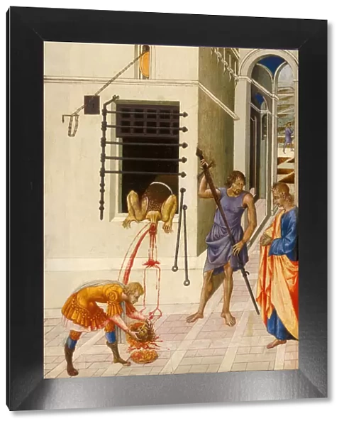 The Beheading of Saint John the Baptist, 1455  /  60. Creator: Giovanni di Paolo