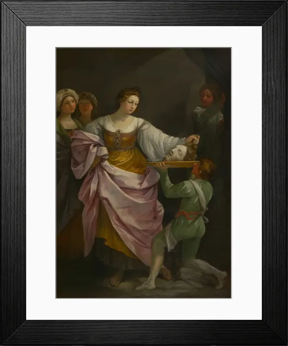 Framed Print : Salome with the Head of Saint John the Baptist, c. 1639 / 42. Creator: Guido Reni Framed Print : Salome with the Head of Saint John the Baptist, c. 1639 / 42. Creator: Guido Reni