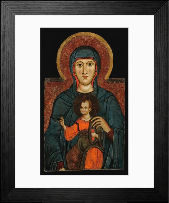 Framed Print : Virgin and Child, About 1270. Creator: Unknown Framed Print : Virgin and Child, About 1270. Creator: Unknown