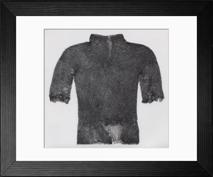 Framed Print : Mail Shirt, Europe, first half of 16th century. Creator: Unknown Framed Print : Mail Shirt, Europe, first half of 16th century. Creator: Unknown