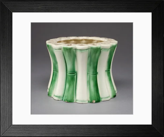 Framed Print : Vase, Staffordshire, c. 1775. Creator: Staffordshire Potteries Framed Print : Vase, Staffordshire, c. 1775. Creator: Staffordshire Potteries