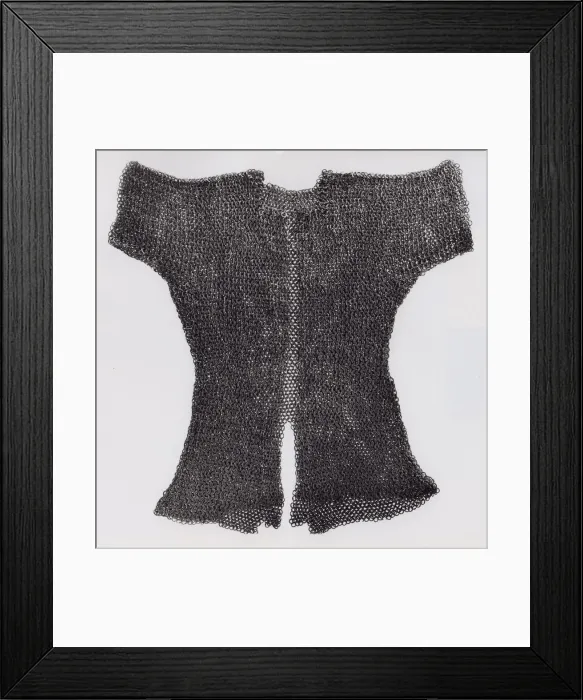 Framed Print : Shirt of Mail, Europe, c. 1400 (?). Creator: Unknown Framed Print : Shirt of Mail, Europe, c. 1400 (?). Creator: Unknown